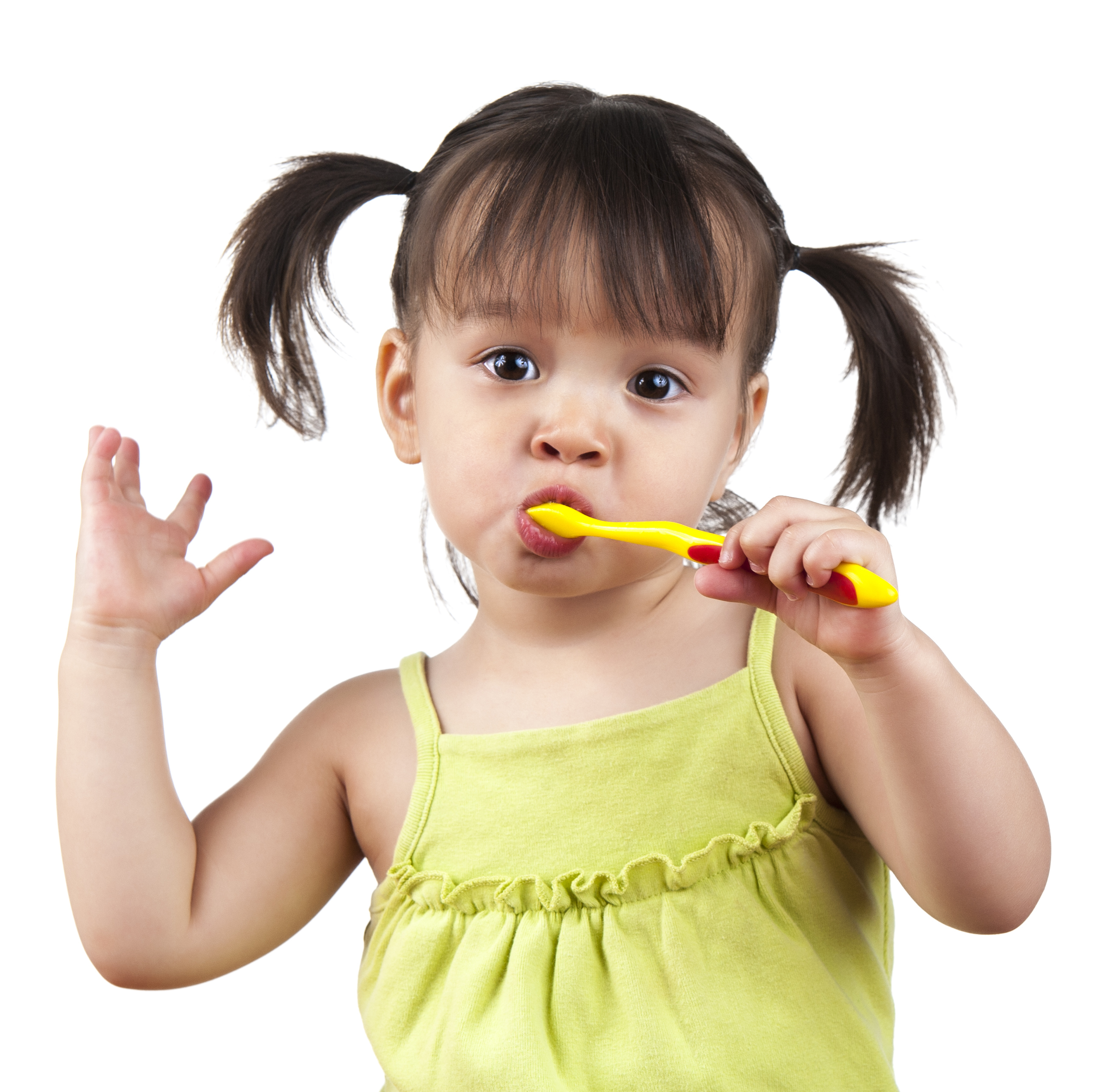 Igiene orale a 2-3 anni